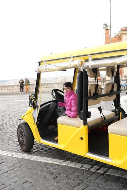 Rome: Golf Cart Tour with Professional Photoshoot - Key points at a glance