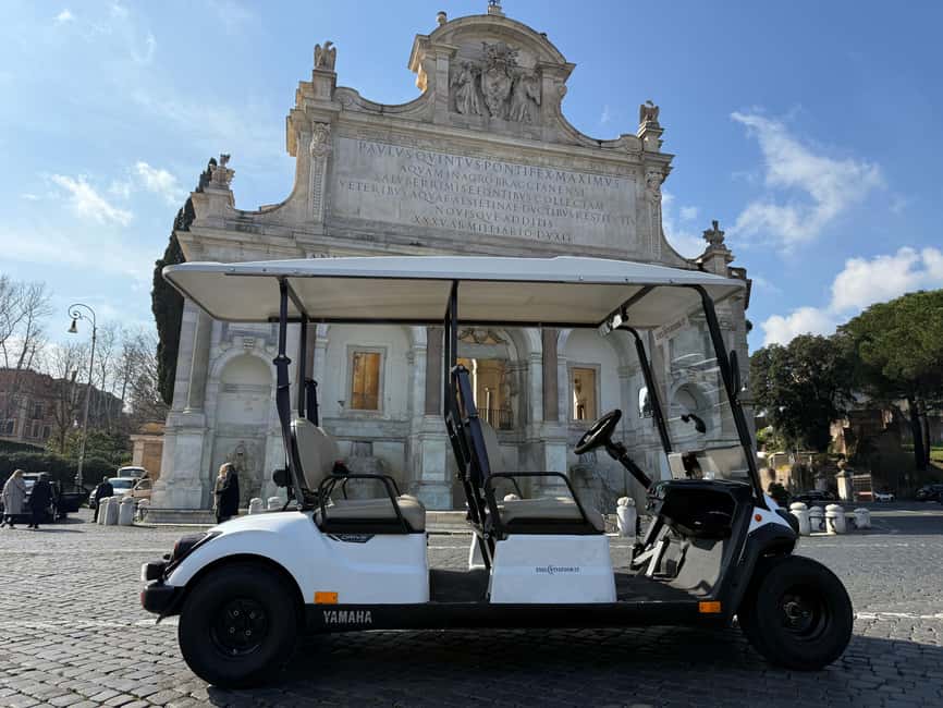 Rome: Guided Golf Cart Tour with Pickup - Key Highlights That Matter