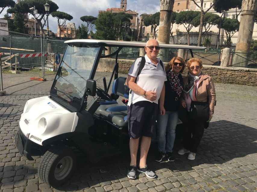 Rome: Highlights and Hidden Sights Golf Cart Tour - Quick Takeaways