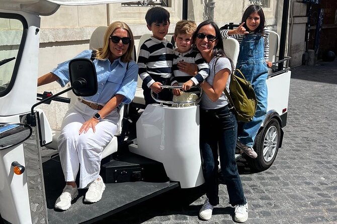 Rome Highlights by Private Golf Cart Tour - Colosseum and Circo Massimo: big icons with limited walking