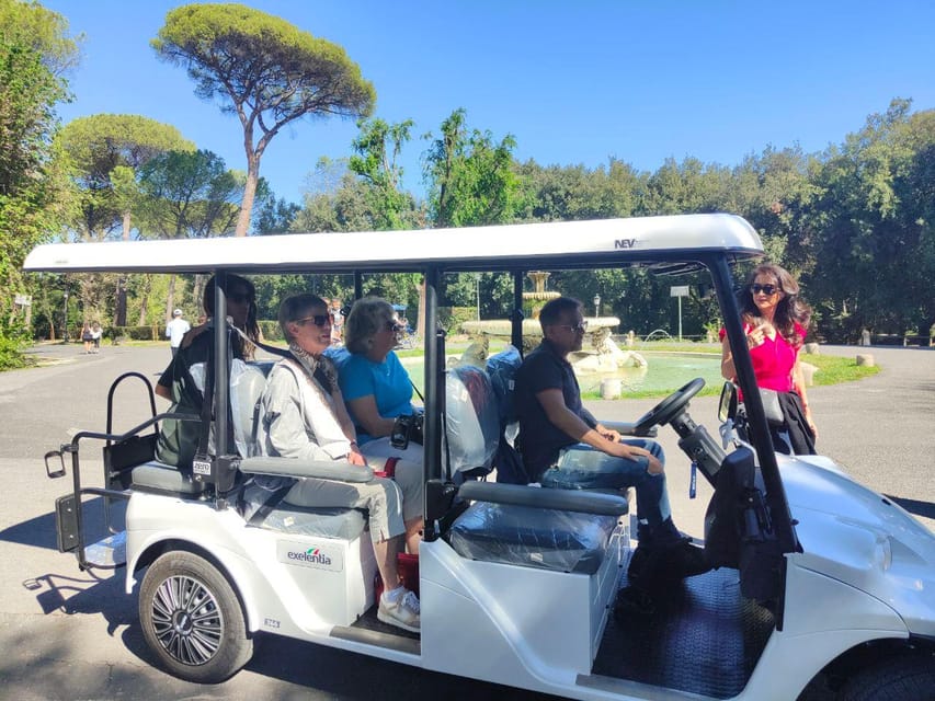 Rome: imperial city ,private golfcart tour & hotel pick-up. - Theatre of Marcellus to Altar of the Fatherland: big scale in short time