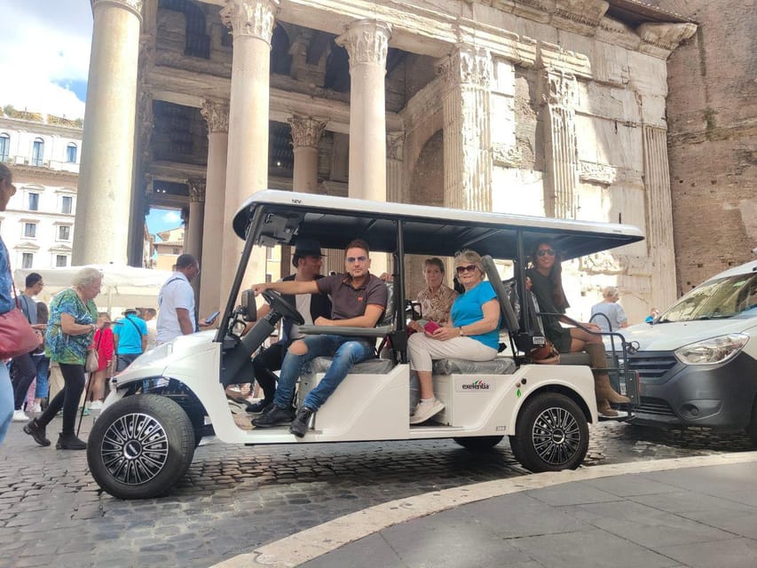 Rome: imperial city ,private golfcart tour & hotel pick-up. - Trajan’s Forum, Trajan’s Market, and the Pantheon finish