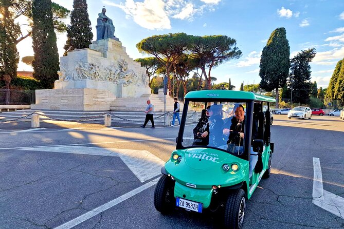 Rome Key Sights Golf Cart Tour | Private & Groups - Meeting Point at the Colosseum Area: Easy Start, Easy End