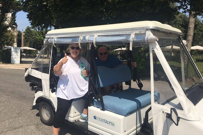 Rome Must See Golf Cart Tour: Pantheon Navona & Trevi Fountain - Colosseum, Circus Maximus, and Aventine Hill Keyhole: the “wow, that’s close” section