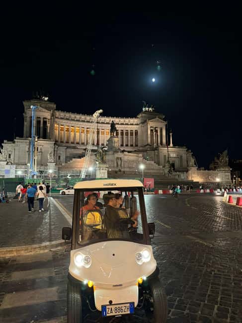 Rome: Nocturnal Golf Cart Tour - Why this night golf cart tour works in Rome