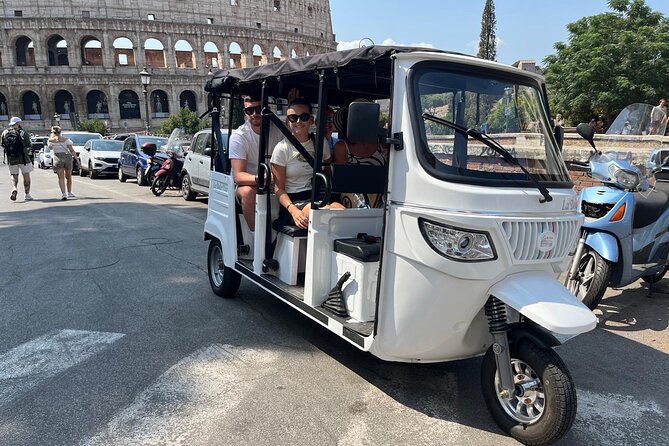 ROME:PERSONALiSED PRIVATE GOLF CART TOUR - Key highlights that make this tour work