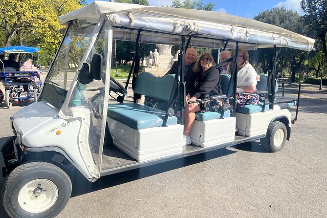 ROME:PERSONALiSED PRIVATE GOLF CART TOUR - Giardino degli Aranci, Piramide Cestia, and Gianicolo Views