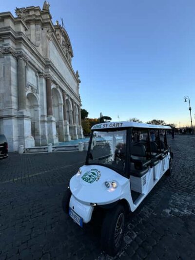 Rome: Private Golf Cart Tour by Night - Starting at Piazza di Spagna and gliding up to the Spanish Steps