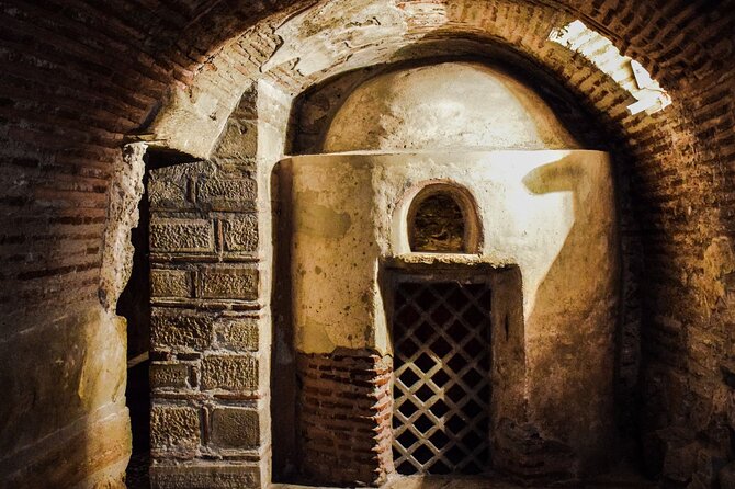 Rome Private Golf Cart tour of Catacomb and Ancient Appian Way - Appian Way (Via Appia Antica) and the Imperial Gate of San Sebastiano