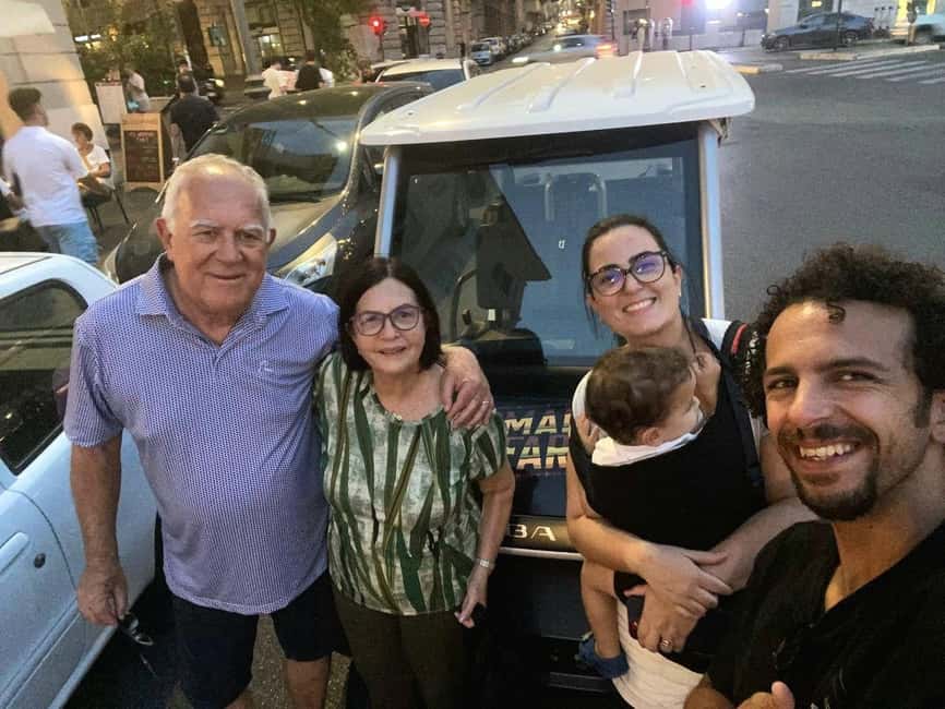 Rome: Private Golf Cart tour with a Local Guide - Colosseum: a photo stop plus a short walk