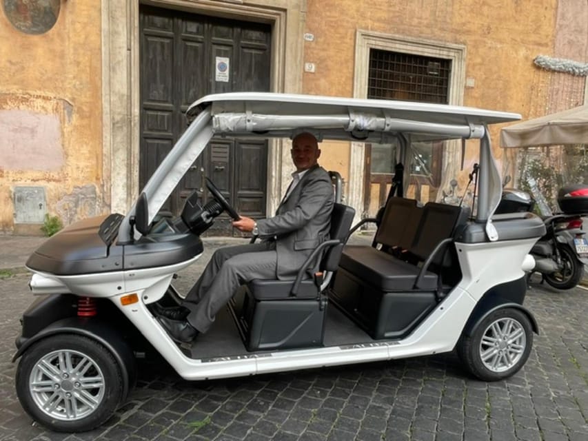 Rome: Private Golf Cart Tour with Artisanal Gelato - Gelato, coffee, and the pacing you’ll feel in your body