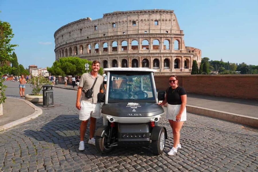 Rome: Private Golf Cart Tour with Artisanal Gelato Tasting - Quick reasons to go