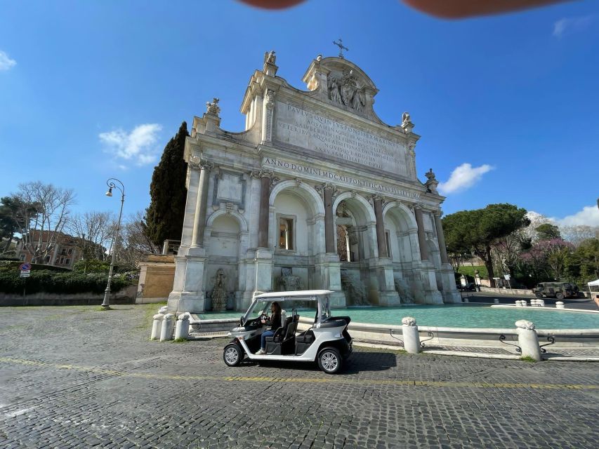 Rome: Private Golf Cart Tour with Artisanal Gelato Tasting - Pantheon and Circus Maximus: Ancient Rome Without the Long Walk