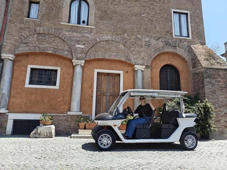 Rome: Private Golf Cart Tour with Driver - Key highlights worth planning for