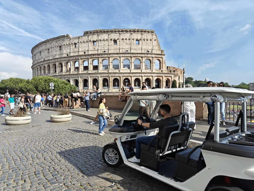 Rome: Private Golf Cart Tour with Driver - The electric golf cart advantage for seeing Rome fast