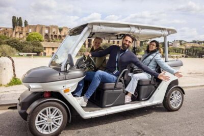 Rome: Private Golf Cart Tour with Driver - 2.5 hours vs 3.5 hours: how to choose your route