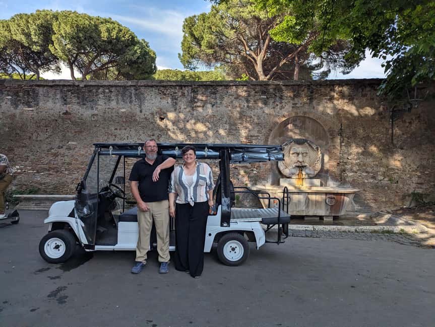 Rome: Private Golf Cart Tour with Hotel Pickup - Villa Borghese: the hilltop panoramic payoff