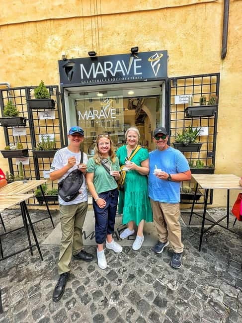 Rome: Private Guided Golf Cart Tour with Gelato or Wine - Key highlights at a glance