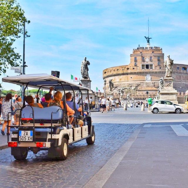 Rome: Private Guided Golf Cart Tour with Gelato or Wine - St. Mary Major and the route’s concluding energy