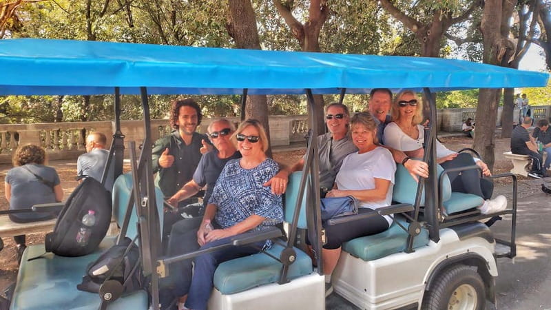 Rome: Private Guided Golf Cart Tour with Gelato or Wine - Starting at Piazza della Repubblica: finding your group without stress