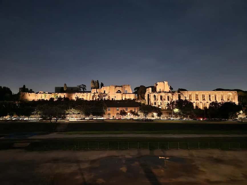 Rome: Private Night Golf Cart Tour - Colosseum photo stop: making the most of night lighting