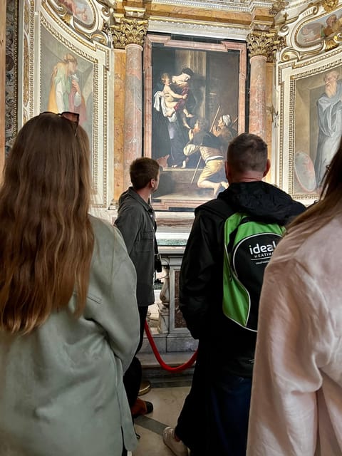 Rome's Baroque Art Walking Tour: Who Killed Caravaggio? - Basilica of St. Augustine: art that feels like it has a motive