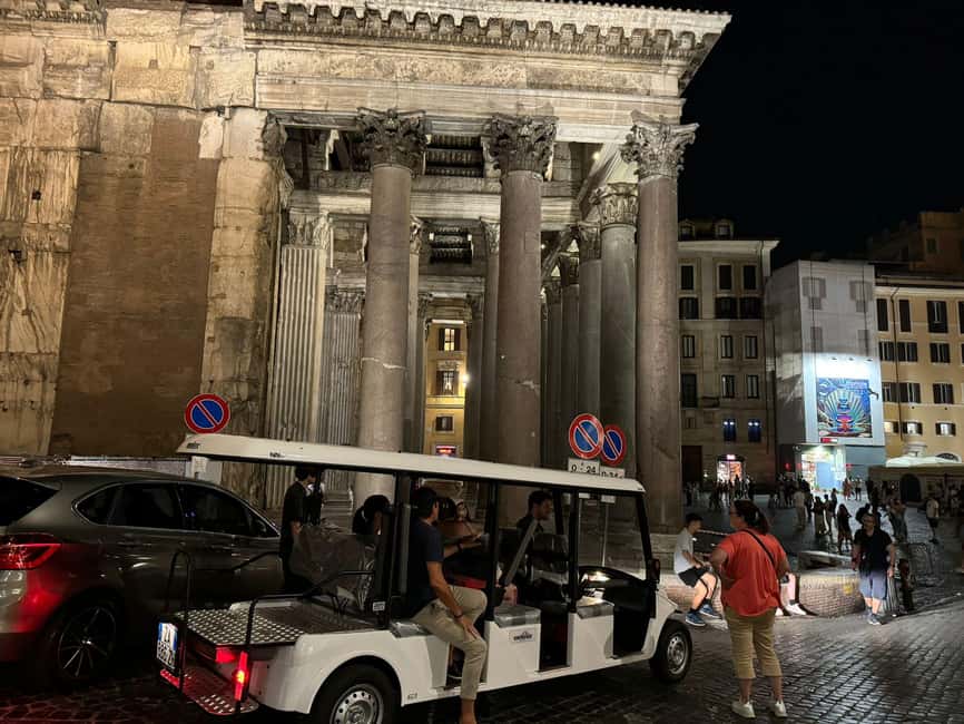 Rome's Golden Hour Golf Cart Tour - Aventine Hill and the Orange Gardens View
