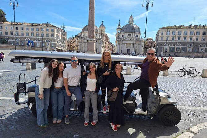 Rome’s Highlights on a Golf Cart Tour - Key highlights you’ll feel right away