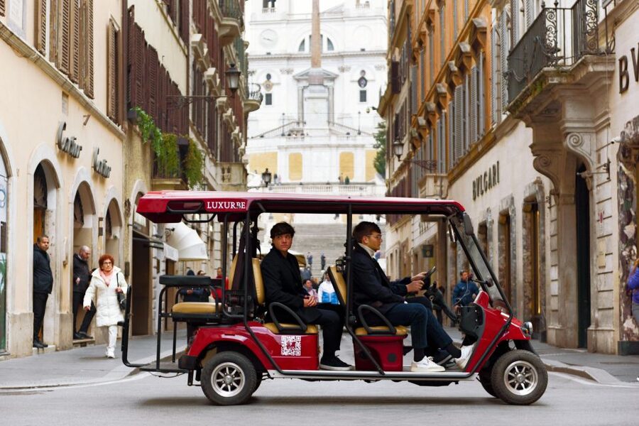 Rome: Squares and Fountains Golf Cart Tour - Electric Golf Cart Rome: the vibe and the payoff