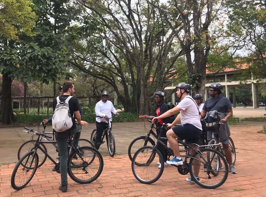 São Paulo: Street Art Bike Tour - Ibirapuera Park: parks, lakes, and Oscar Niemeyer’s presence