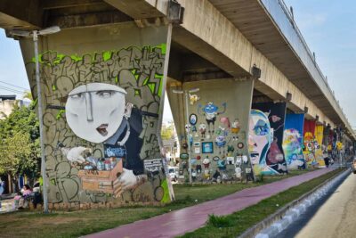 São Paulo Street Art Tour - Downtown São Paulo stop: famous street art, not just street scenes