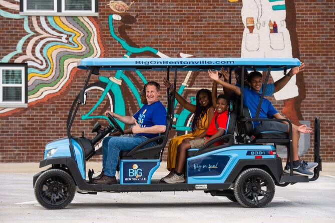 Shared Golf Cart Tour of Bentonville, Arkansas - Key things to know before you ride
