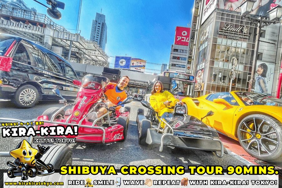 Shibuya Crossing x Tokyo Tower and more! Go-Kart Tour - Harajuku: Where You Feel the City’s Energy Up Close