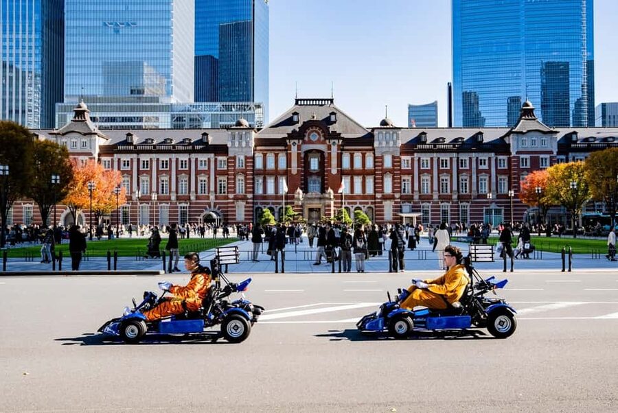 Shibuya/Tokyo Tower & Shinjuku/Shibuya Go Karting Tours - Tokyo Tower and Tokyo Station photo moments: classic-city contrasts