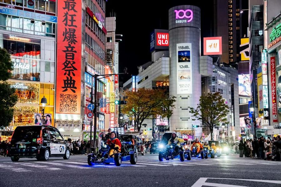 Shibuya/Tokyo Tower & Shinjuku/Shibuya Go Karting Tours - Imperial Palace, Roppongi, and the route’s “see more” advantage