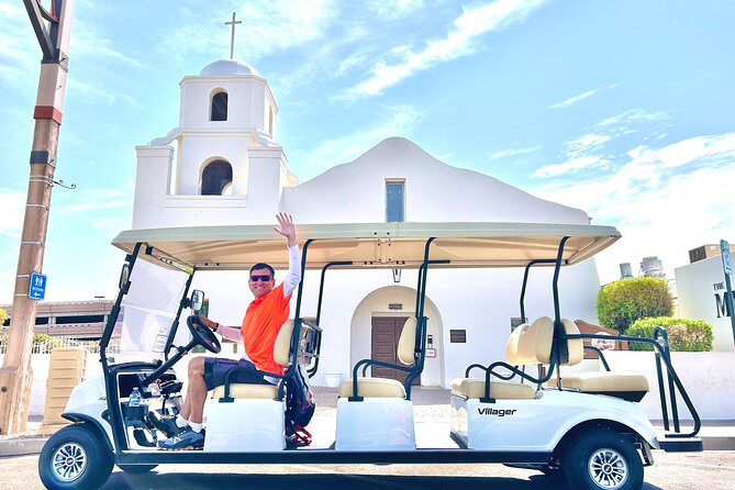 Sightseeing Golf Cart Tour of Scottsdale - 1.5 Hours - The cart experience: comfort, sound, and seating choices