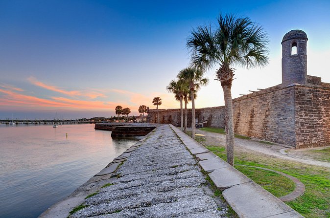 St Augustine at Sunset History Golf Cart Tour - Castillo de San Marcos: the fort that anchors everything