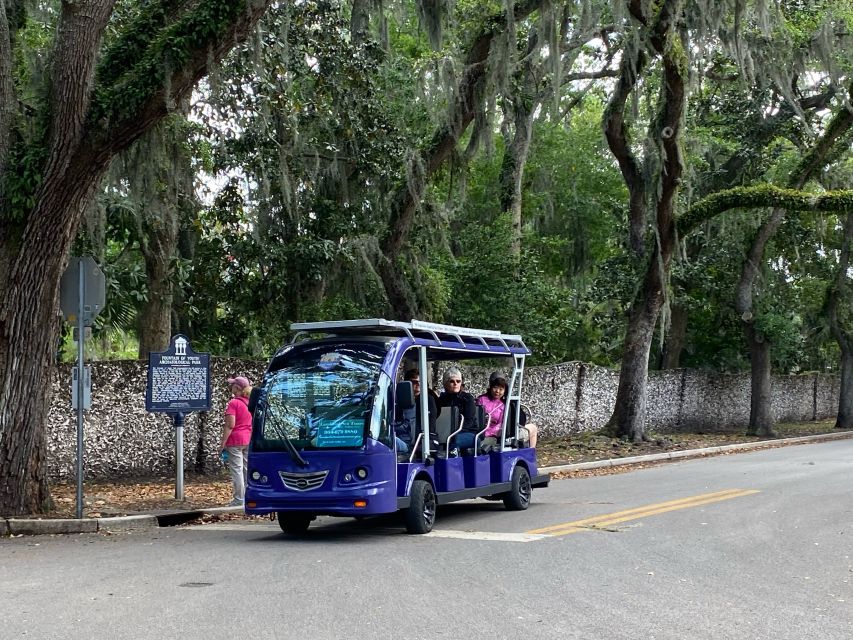 St. Augustine: Boat Cruise and Electric Golf Cart Tour - Constitution Plaza and the Lightner Museum zone
