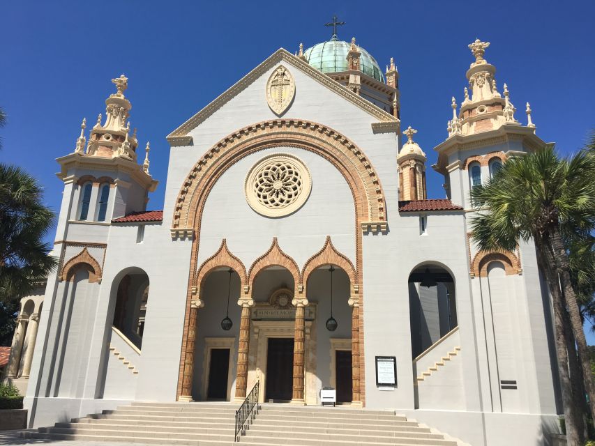 St. Augustine: Boat Cruise and Electric Golf Cart Tour - Mission Nombre de Dios and the Fountain of Youth area