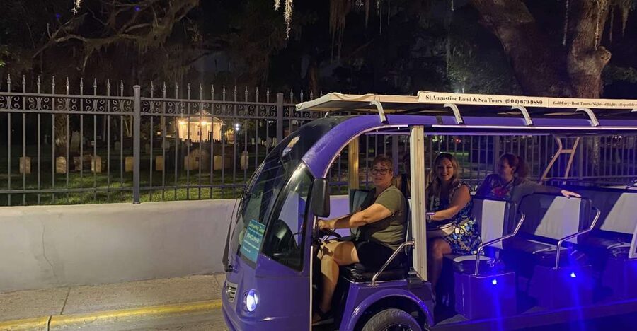 St Augustine: Riding with the Ghosts Golf Cart Tour - Key highlights worth clocking