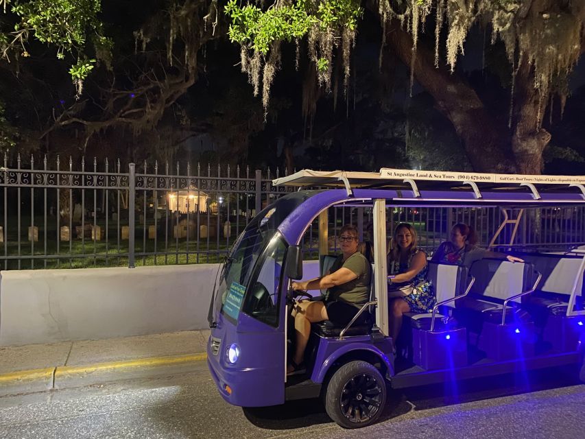 St Augustine: Riding with the Ghosts Golf Cart Tour - Why this golf cart ghost tour works in St. Augustine