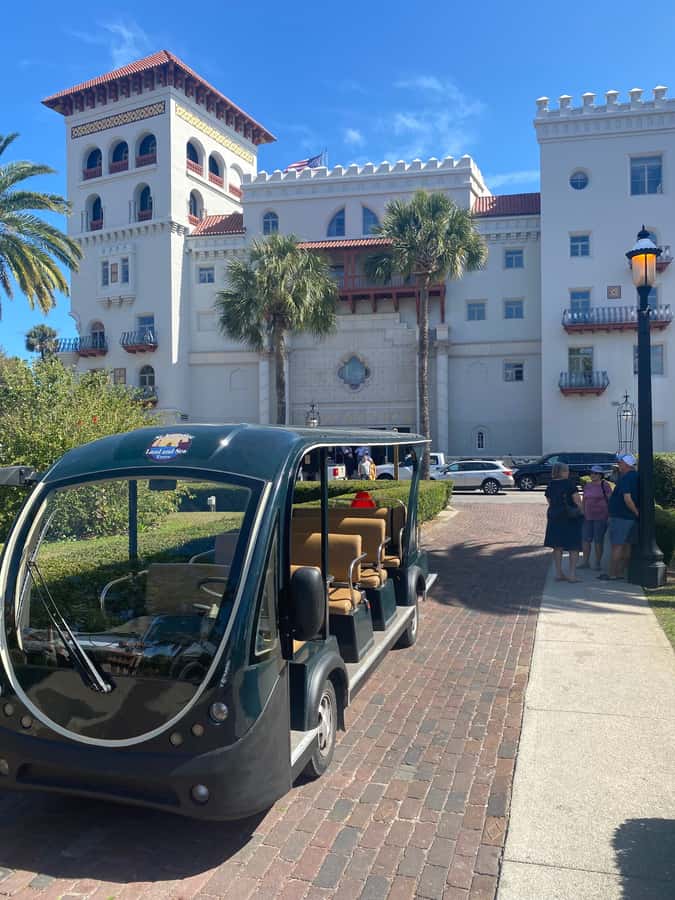 St Augustine: Sunset History Golf Cart Tour - Castillo de San Marcos to Flagler’s Era hotels: the landmark backbone