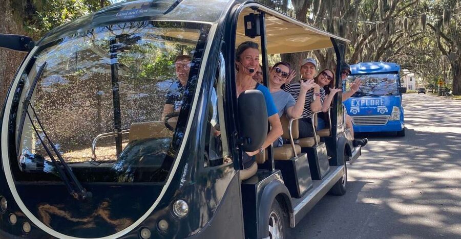 St. Augustine: Waterfront and Downtown Golf Cart Tour - Fountain of Youth, Magnolia Street, and the Old Jail