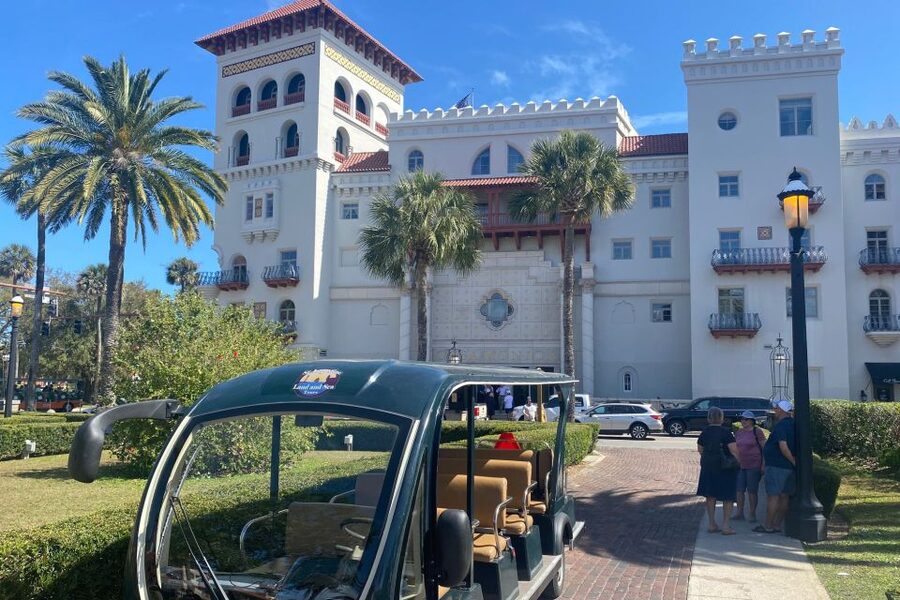 St. Augustine: Waterfront and Downtown Golf Cart Tour - Downtown Architecture Loop: Hotel Ponce de Leon, Alcazar, and Casa Monica