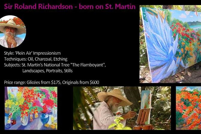 St.Martin - St.Maarten: Small Group, Visit Our Artists, Art Tour - The 9:00 am start at Philipsburg Cruise Terminal