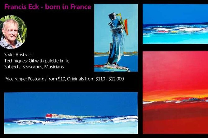 St.Martin - St.Maarten: Small Group, Visit Our Artists, Art Tour - Stop-by-stop: what happens at each of the four artists