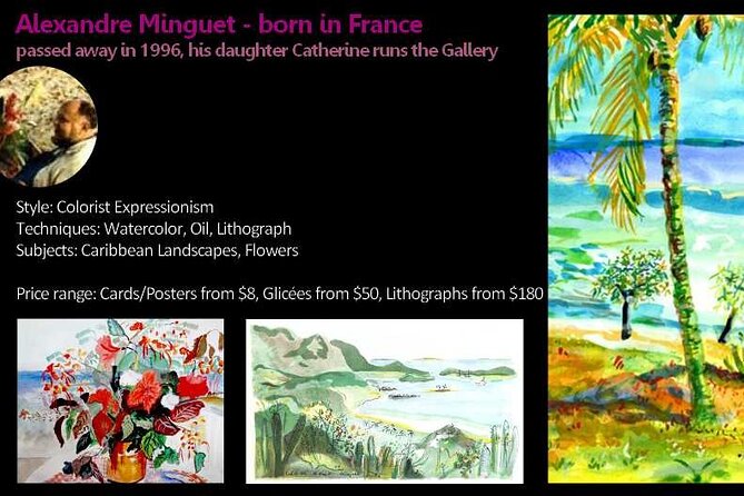 St.Martin - St.Maarten: Small Group, Visit Our Artists, Art Tour - Picking four artists: how to choose without overthinking it