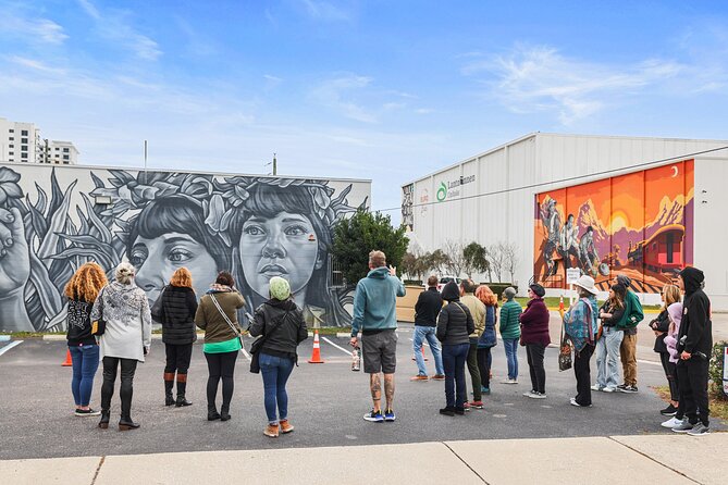 St. Pete’s Must-Do Murals Tour — The Premier Street Art Trolley - Guides matter here: Dan, Jenne Priebe, and Miss Crit