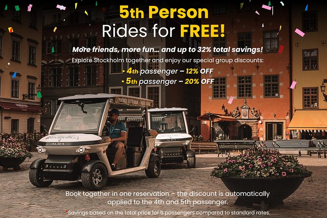 Stockholm Private Golf Cart Tours - Why private feels better than hopping on a bus