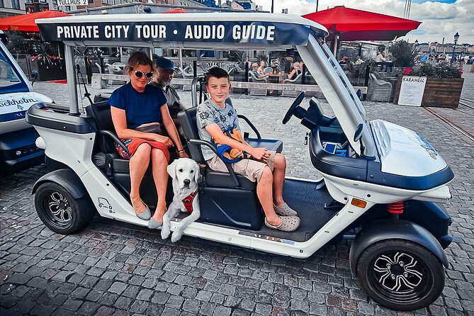 Stockholm Private Golf Cart Tours - From Skeppsbron to the Royal Palace: the core Stockholm story